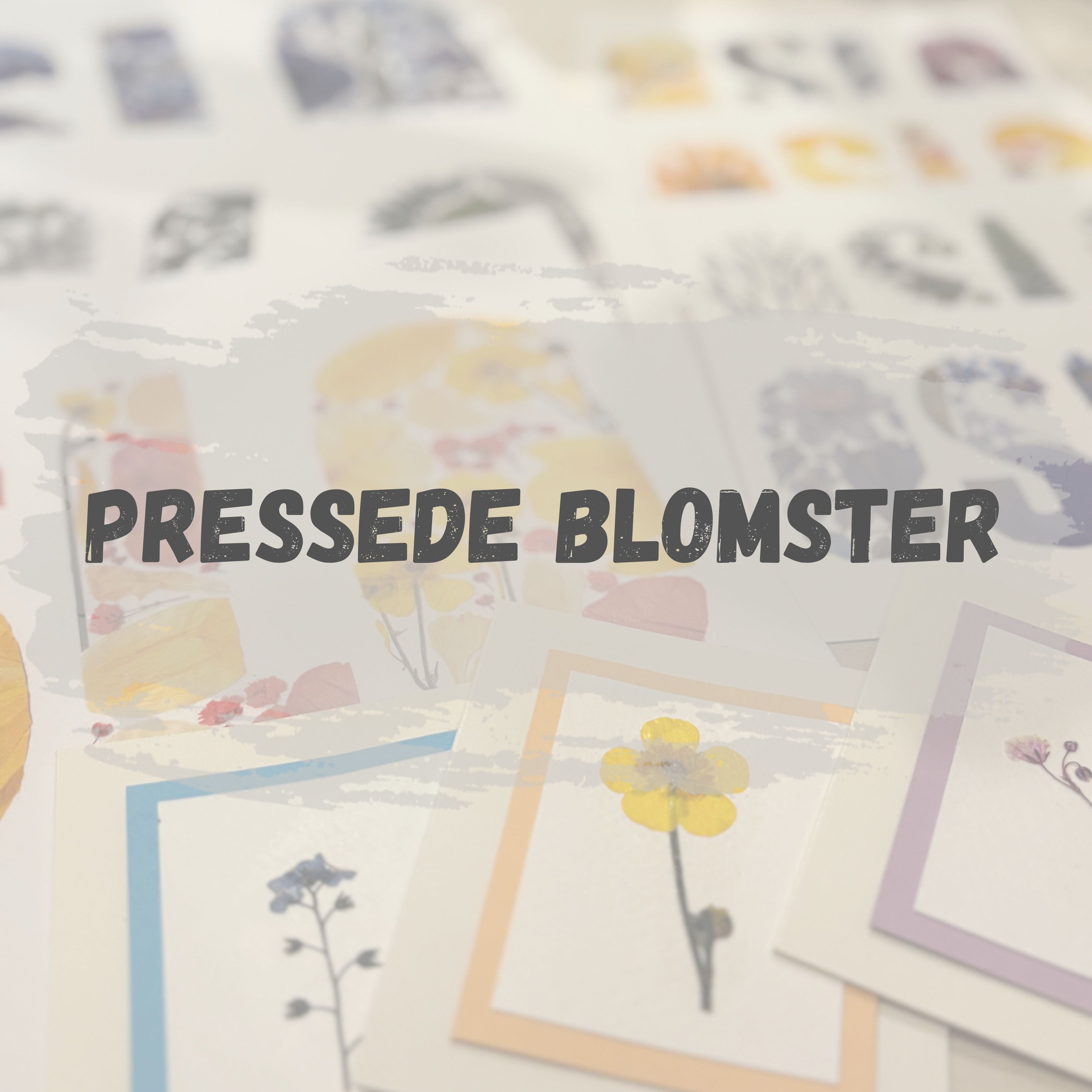 Pressede blomster